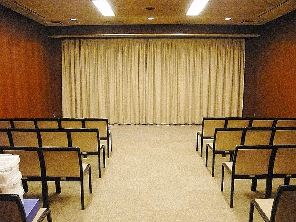 所沢市斎場 第5式場 式場内風景①