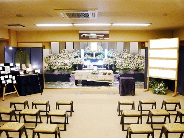 春慶寺5階書院 式場内風景①