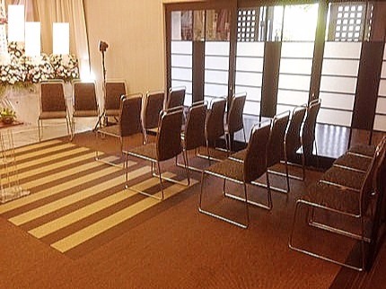 寂円寺 至心閣 式場内風景②