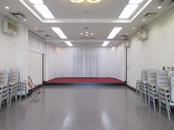 戸田葬祭場 別館 式場内風景①