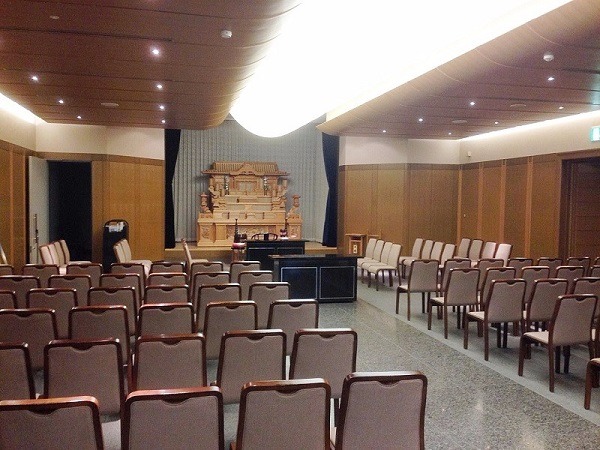 千葉市斎場 大斎場 式場内風景