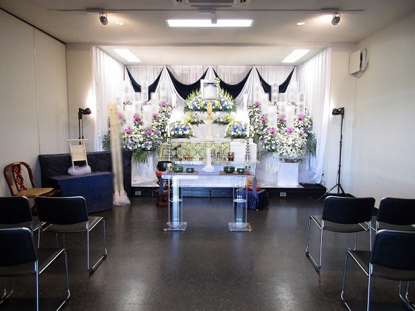 昌平寺 別館 第一式場 式場内風景①