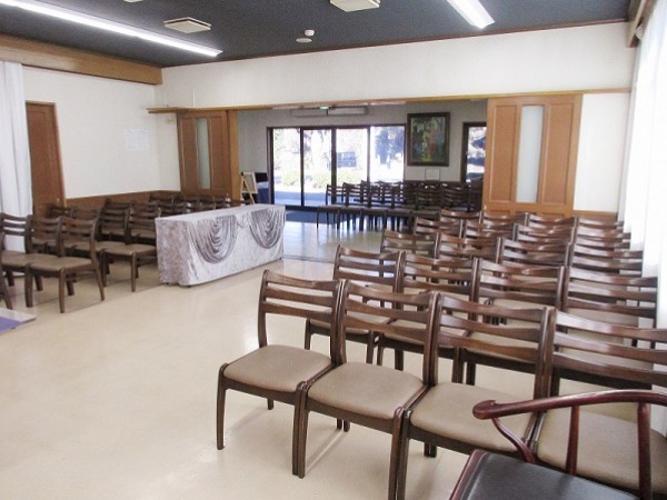 寶亀閣斎場 第一式場 式場内風景②