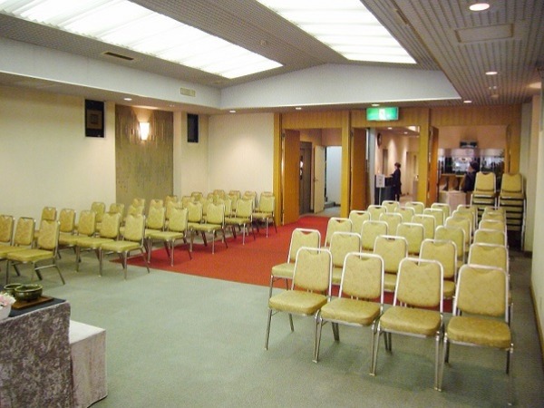 金蔵院会館 式場内風景①