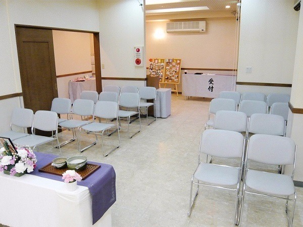 アーバスホール 式場内風景②