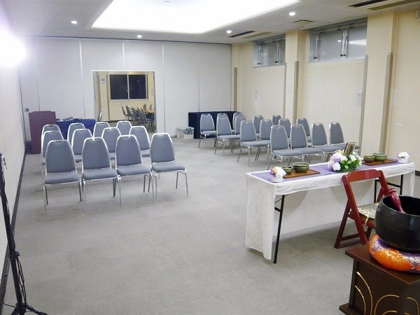 松戸市斎場 第1式場 式場風景②