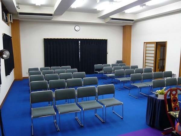 正覚寺 式場内風景②