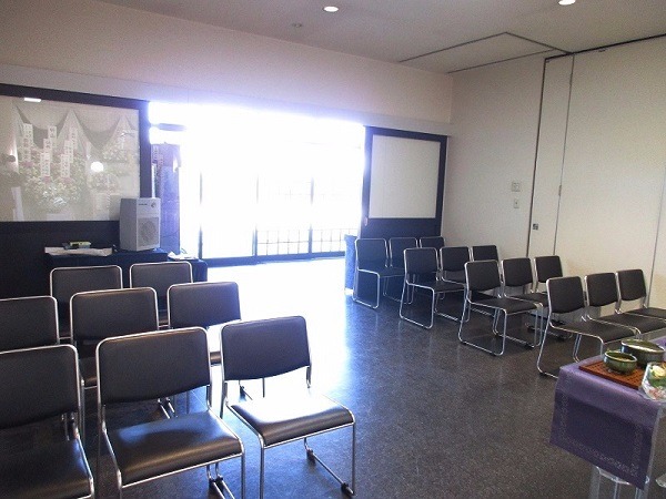 昌平寺 別館 第一式場 式場内風景②