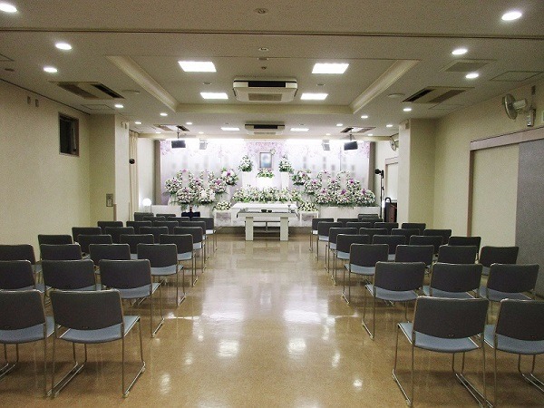 一休庵 久保山式場 式場内風景①