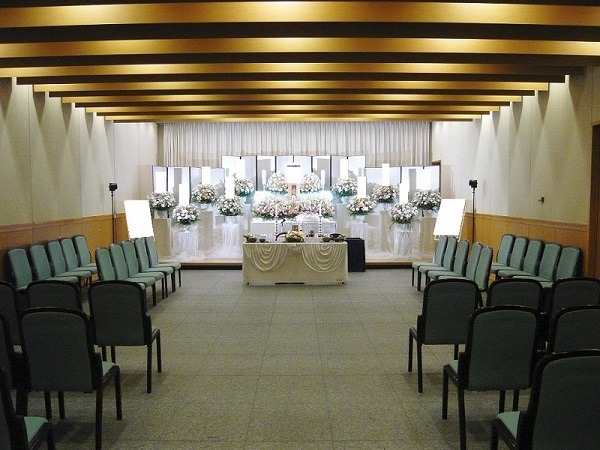 臨海斎場 式場内風景①