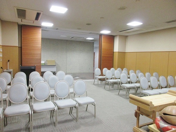 南多摩斎場 第二式場 式場内風景②