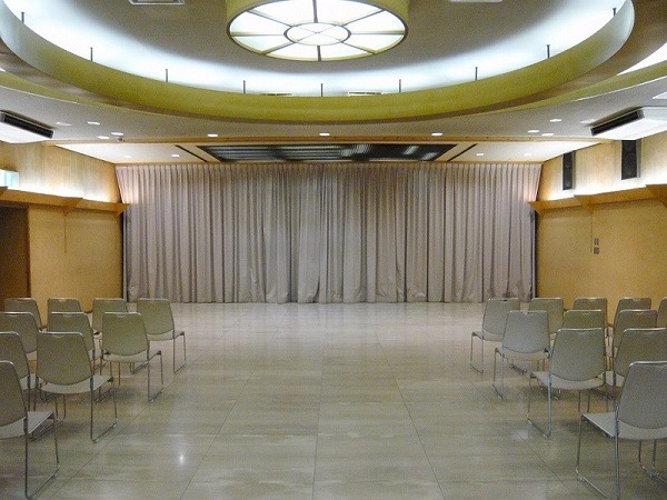 馬込斎場 第1式場 式場内風景①