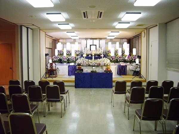 市川市斎場 第2式場 式場内風景①