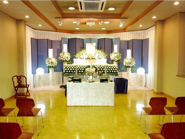 源寿院会館セレモニーホール別館 式場内風景①