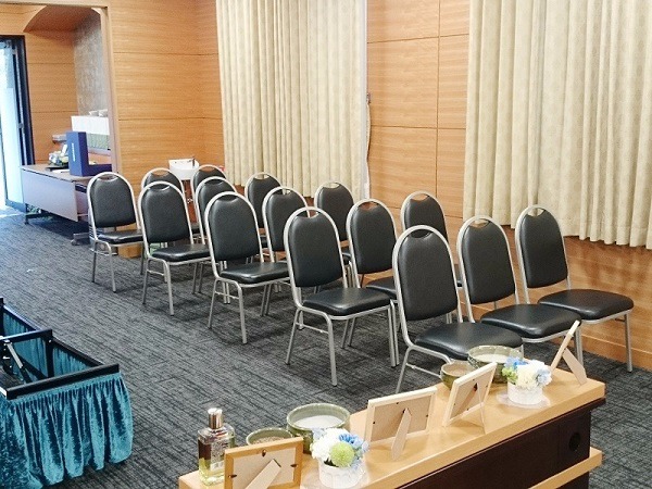 谷塚斎場 お別れの間(桜)②