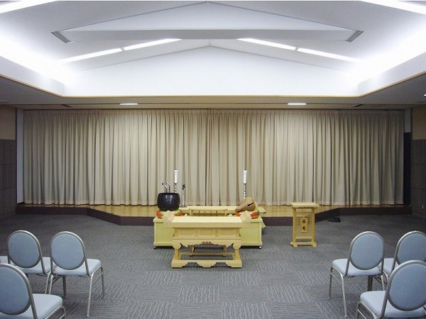 南多摩斎場 第一斎場 式場内風景①