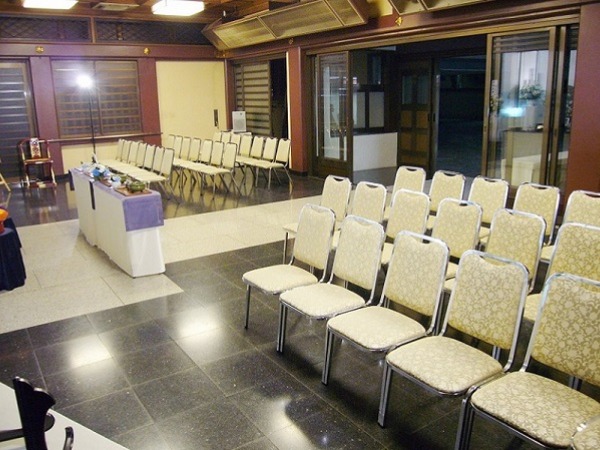 霊源寺 式場内風景①