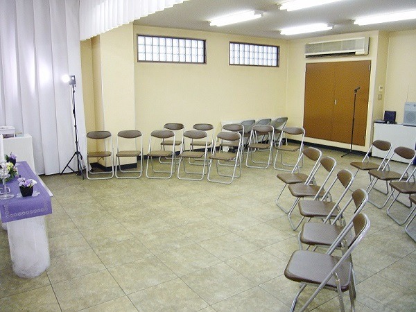 法専寺 信徒会館 式場内風景②