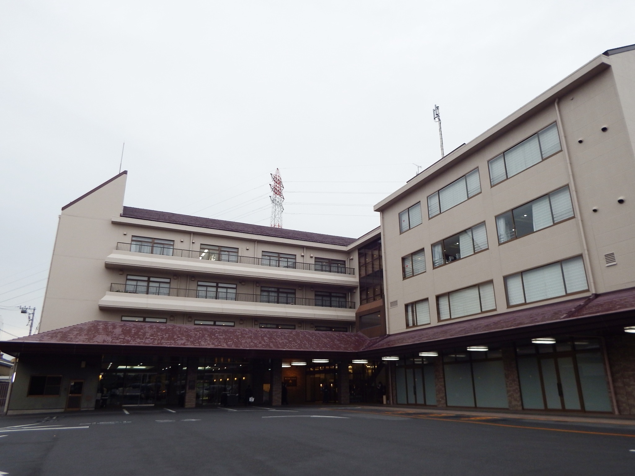 戸田葬祭場の外観