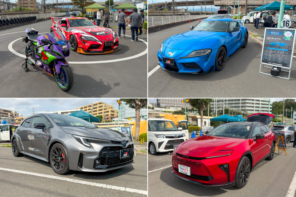 展示車両の数々