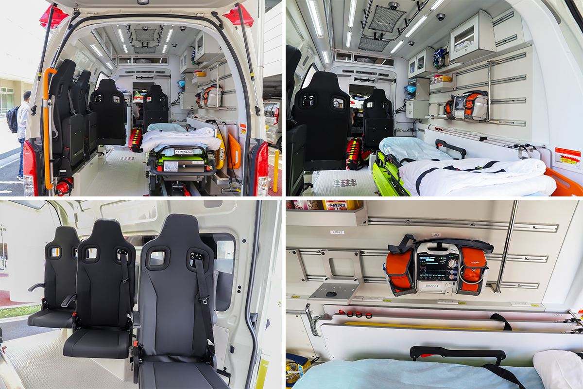 C-CABINの車内設備