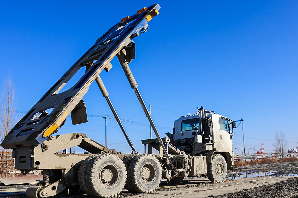 NICHIJO製構内用ダンプトラックNT500LD②