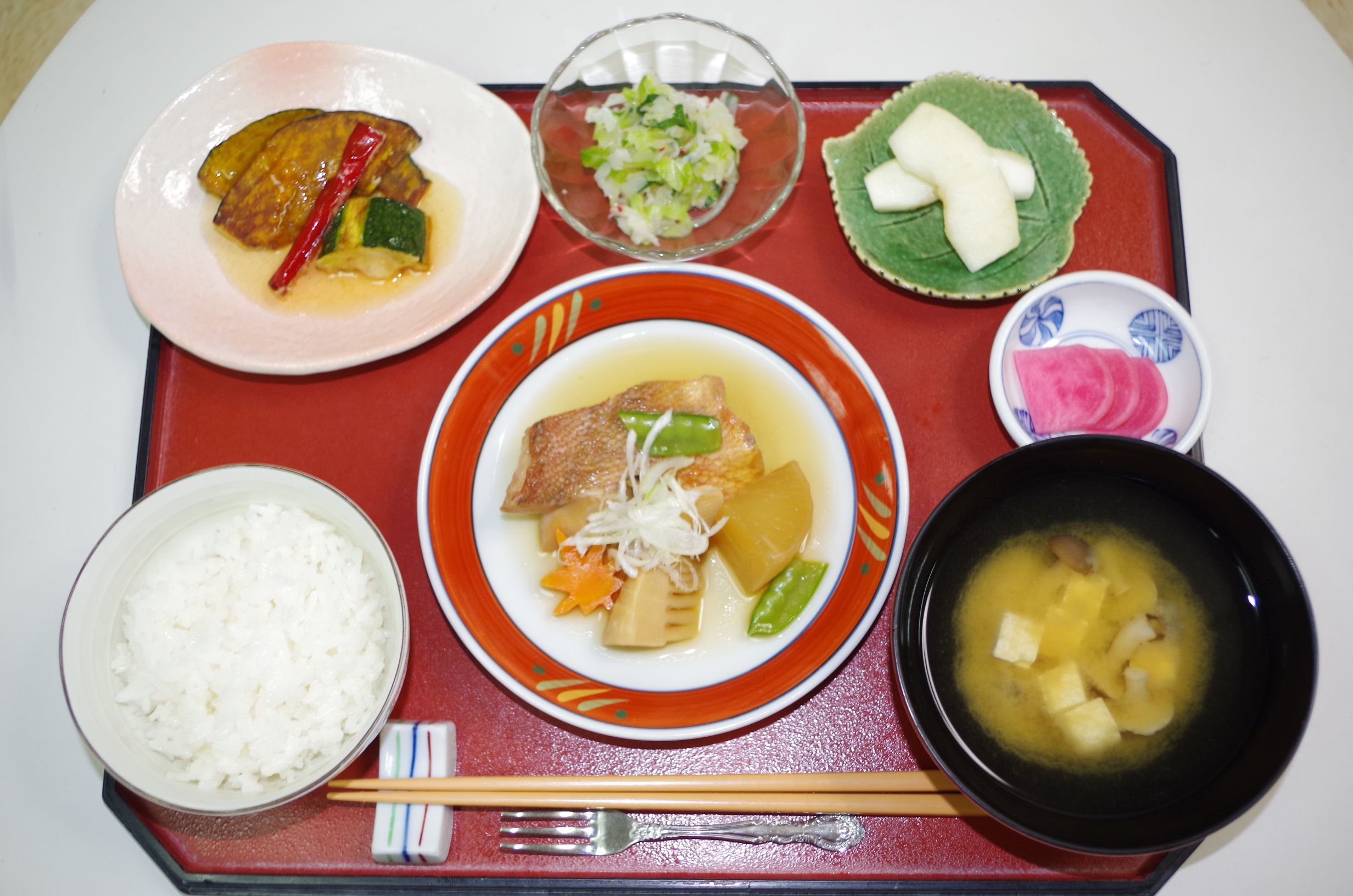シルバーシティ武蔵境の夕食一例