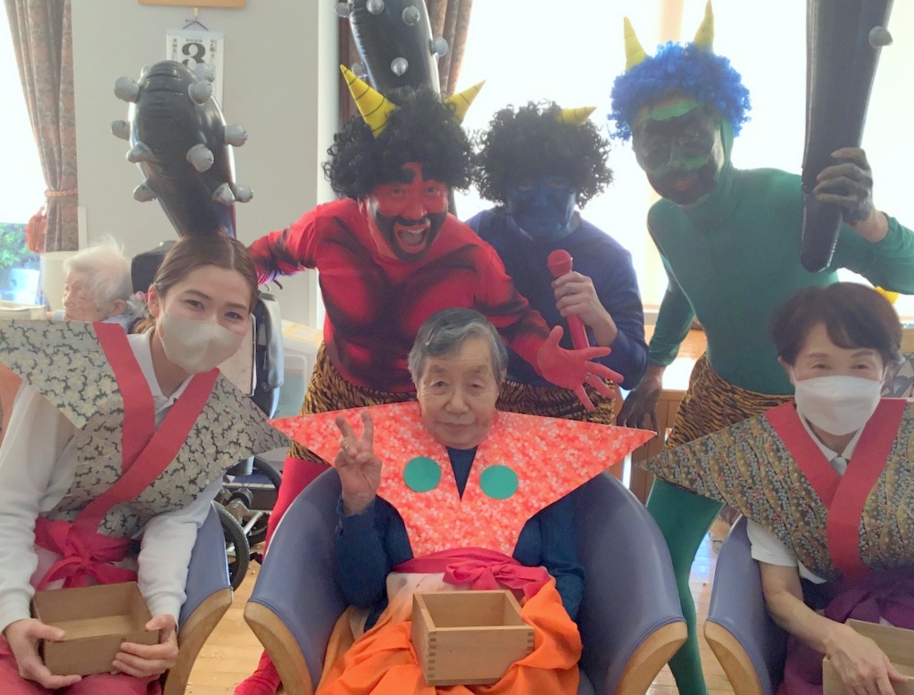 シルバーシティ石神井南館　2026.02.03「節分祭」