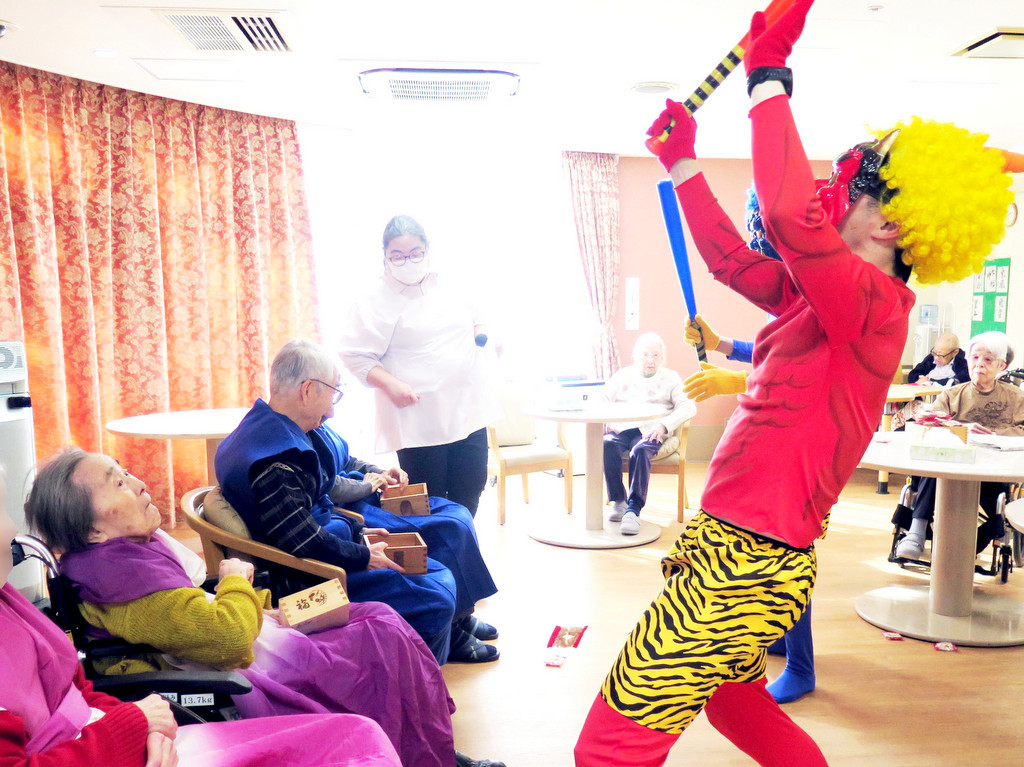 シルバーシティ石神井北館　2026.02.03「福を呼び込む、石神井北館の節分行事」