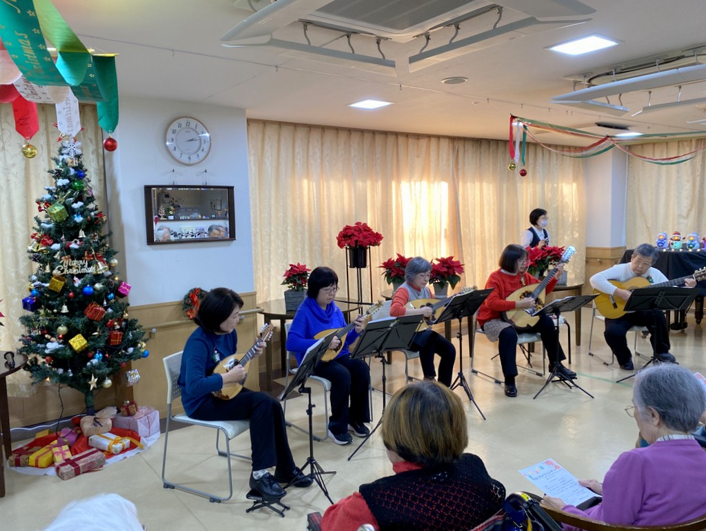 シルバーシティむさしの欅館　2025.12.17「クリスマス会」