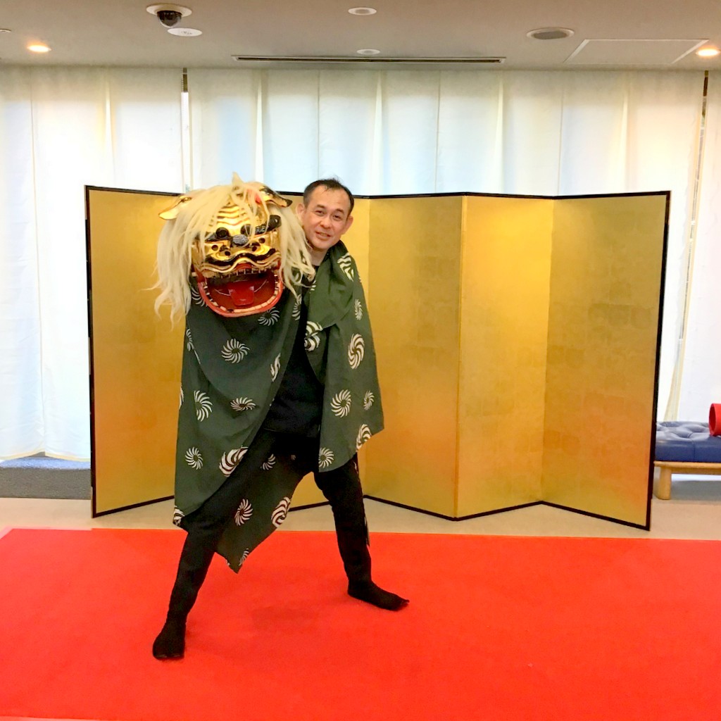 シルバーシティ石神井南館　2026.01.01「獅子舞イベント」