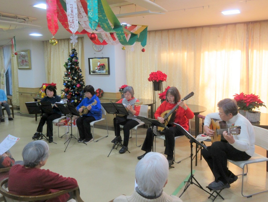 シルバーシティむさしの欅館　2025.12.17「クリスマス会」