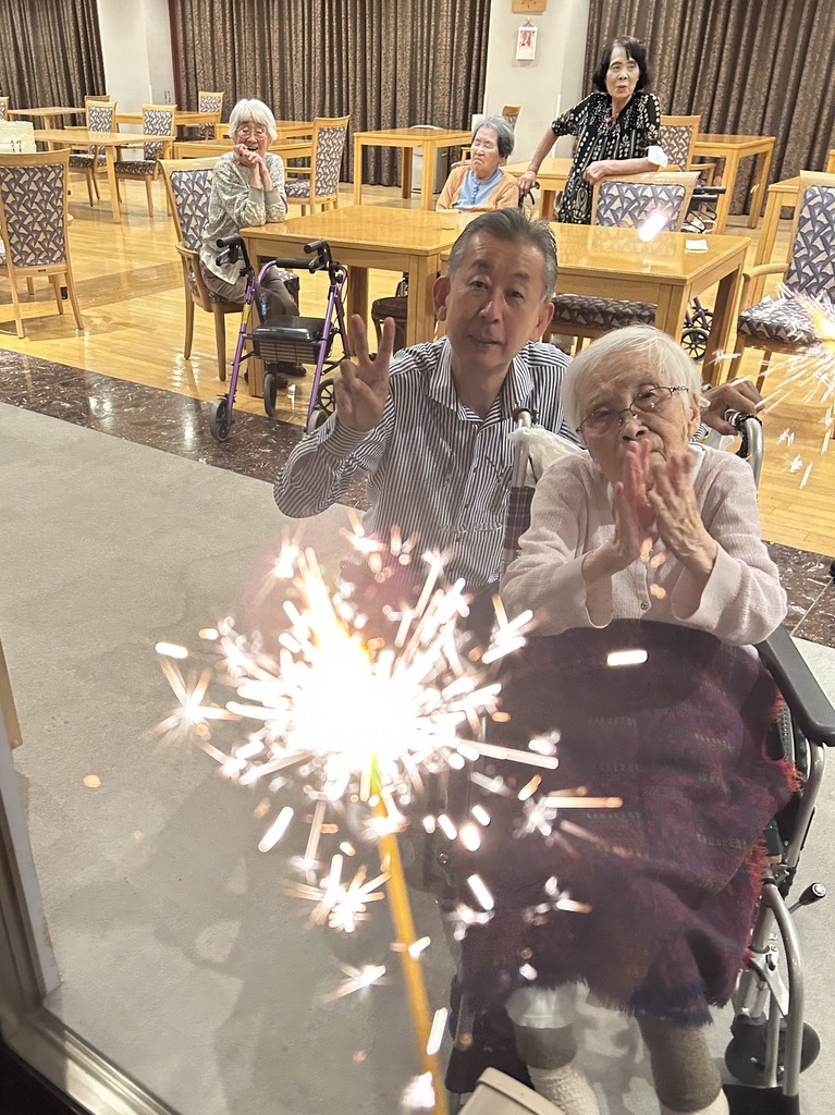 シルバーシティ石神井南館 2025.08.31「花火大会」