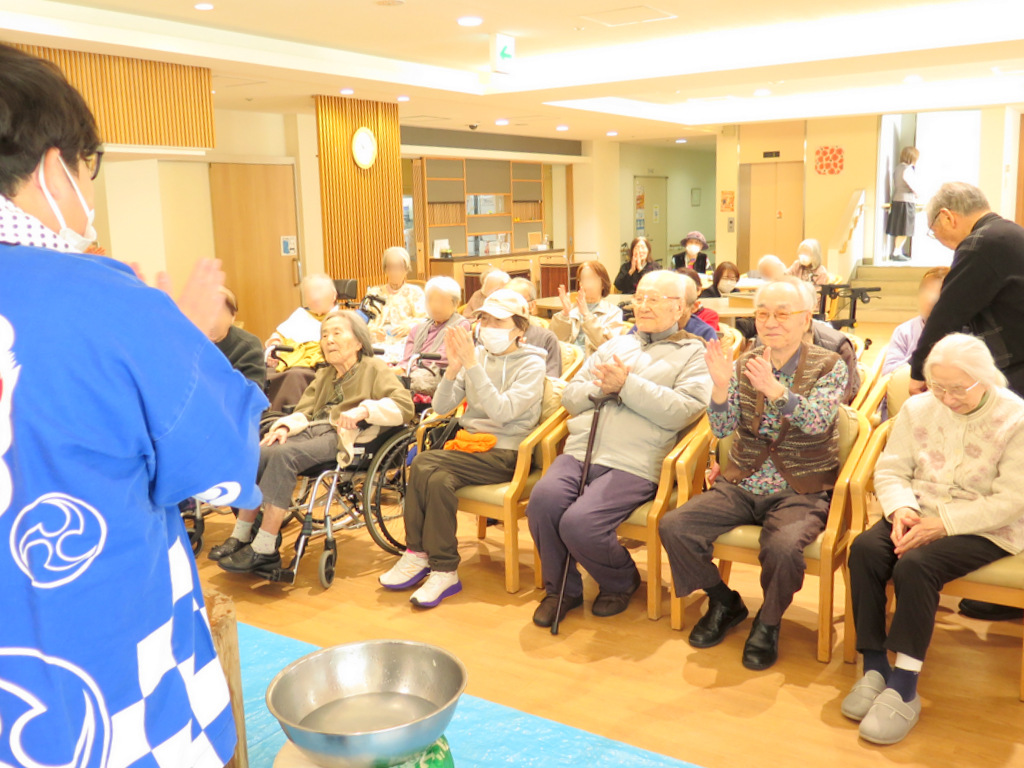 シルバーシティ石神井北館　2025.12.28「餅つき大会」