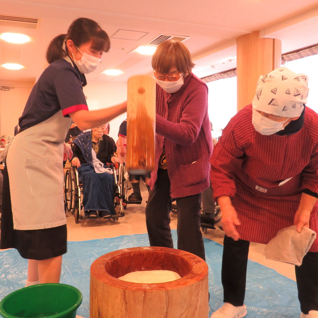 シルバーシティ哲学堂 2025.12.28「餅つき大会」