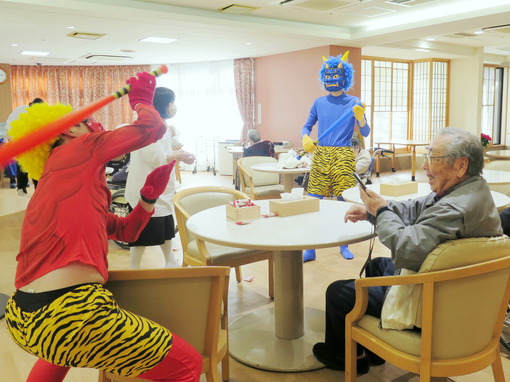 シルバーシティ石神井北館　2026.02.03「福を呼び込む、石神井北館の節分行事」