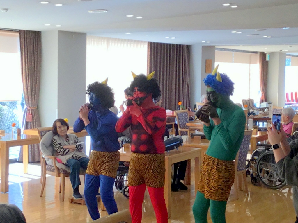 シルバーシティ石神井南館　2026.02.03「節分祭」