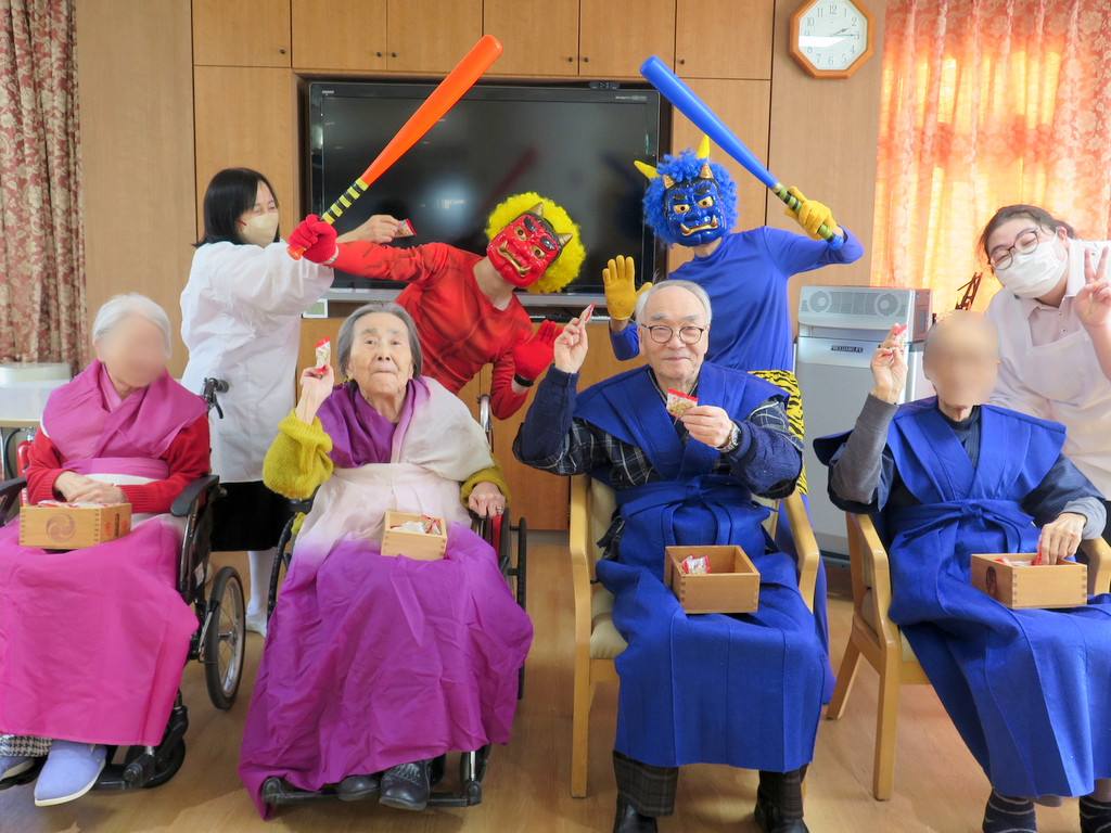 シルバーシティ石神井北館　2026.02.03「福を呼び込む、石神井北館の節分行事」