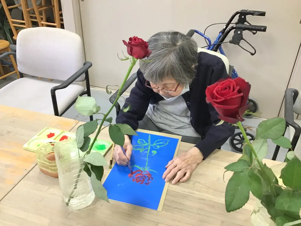 シルバーシティ石神井南館 2025.02.02「絵画教室」