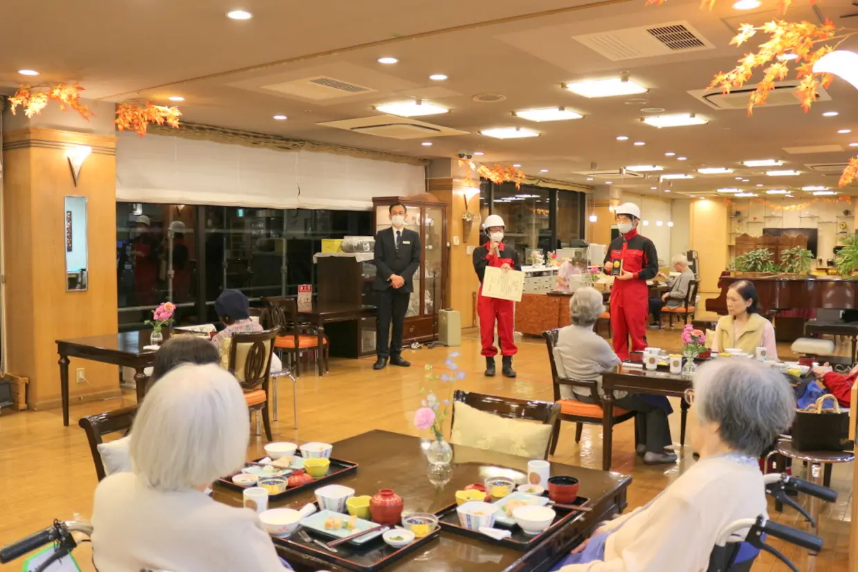 武蔵野消防署　自衛消防審査会表彰式　シルバーシティ武蔵野