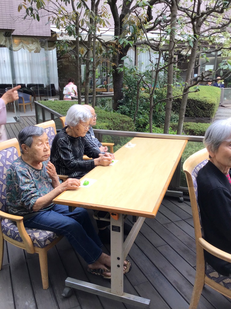 シルバーシティ石神井南館　2026.04.05「野点」