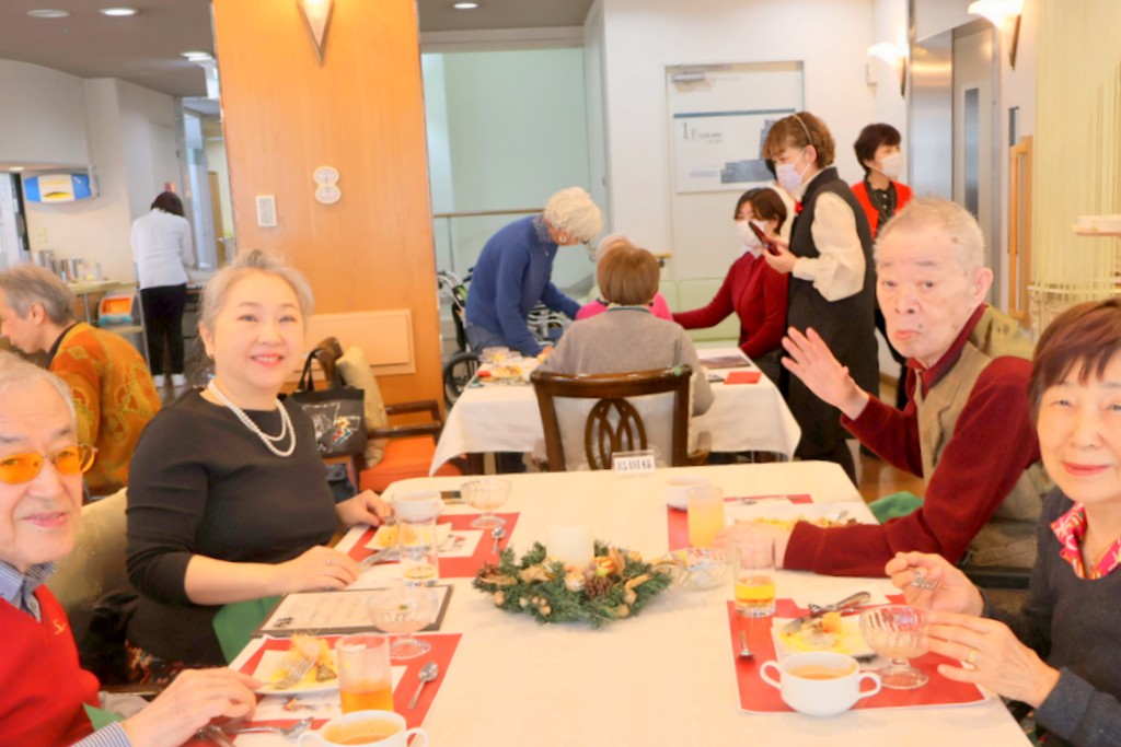 シルバーシティ武蔵野　2025.12.20「クリスマスランチパーティ」