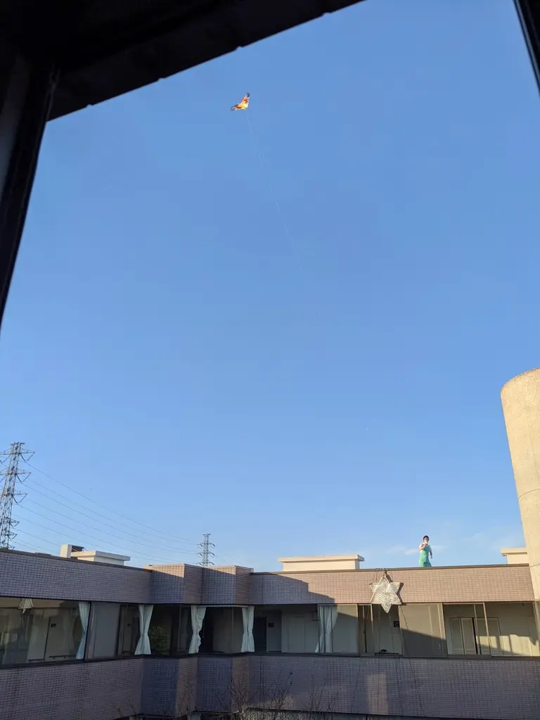 正月三が日の風景　シルバーシティ石神井南館