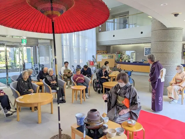 シルバーシティ石神井南館　野点