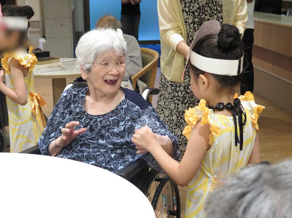 シルバーシティ石神井北館　2025.08.10「納涼祭でハワイの風を感じて」