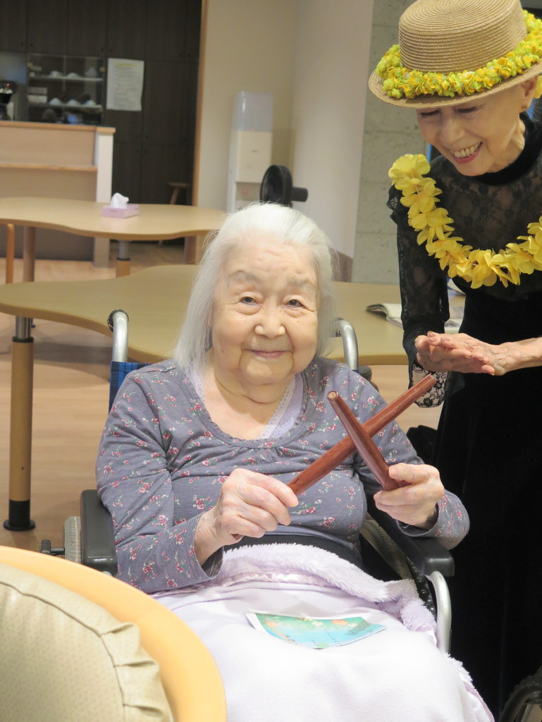 シルバーシティ石神井北館　2025.08.10「納涼祭でハワイの風を感じて」
