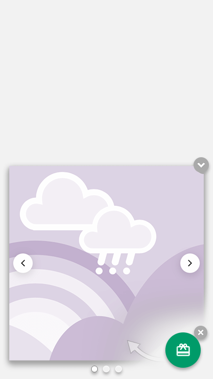 「カルーセル 画像バナー」ポップアップ