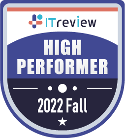 ITreview Grid Award 2022 Fall Web接客部門 HIGH PERFORMER受賞