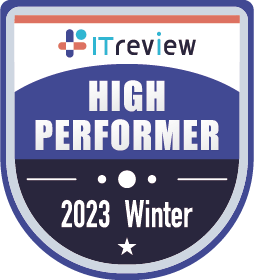 ITreview Grid Award 2023 Winter Web接客部門 HIGH PERFORMER受賞