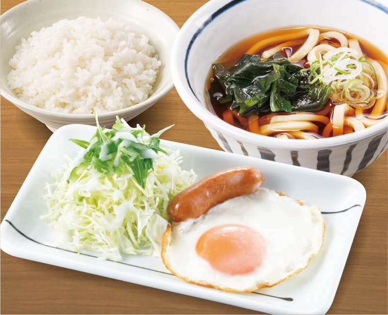 やまだセット 朝定食 - 山田うどんWeb (公式)